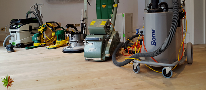 Commercial and Residential Flooring Specialists Sanding Equipment