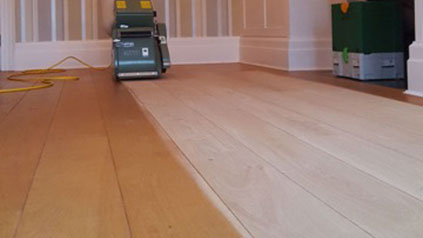 oak floor renovation surrey